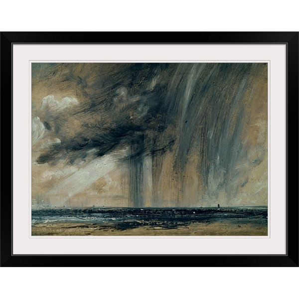 Vault W Artwork John Constable Rainstorm Over The Sea, C